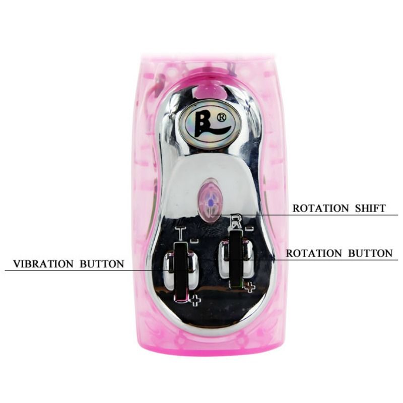 BAILE - VIBRATORE CON ROTAZIONE E RABBIT MULTIVELOCITÀ E MULTIROTAZIONE