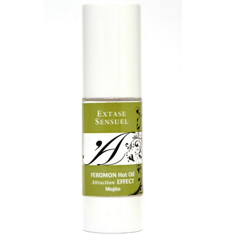 EXTASE SENSUAL - WÄRMEEFFEKT-MASSAGEÖL MIT MOJITO-PHEROMONEN 30 ML