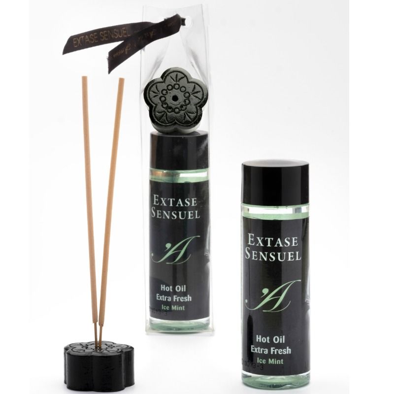 EXTASE SENSUAL - MASSAGEÖL MIT EXTRA FRISCHEM EISEFFEKT 100 ML