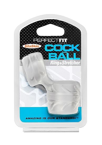 MARCHIO PERFETTO - SILASKIN CAZZO E PALLE TRASPARENTE