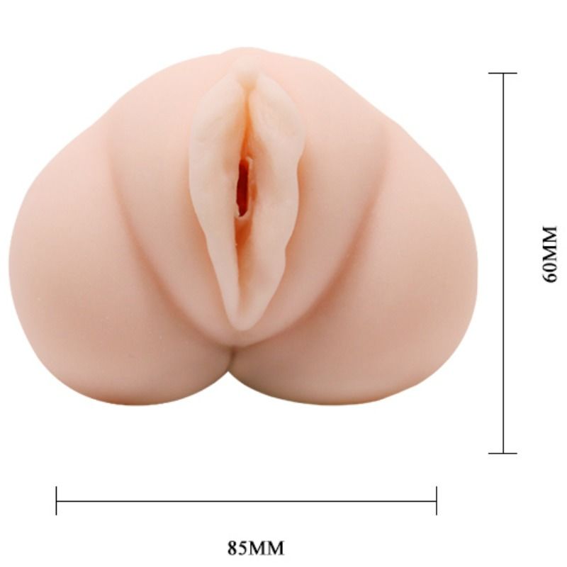 CRAZY BULL - MASTURBADOR VAGINA PELLE D'ACQUA CON PROIETTILI VIBRANTI