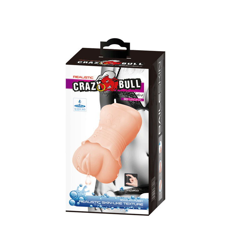 CRAZY BULL - MASTURBADOR PELLE D'ACQUA VAGINA MODELLO 2