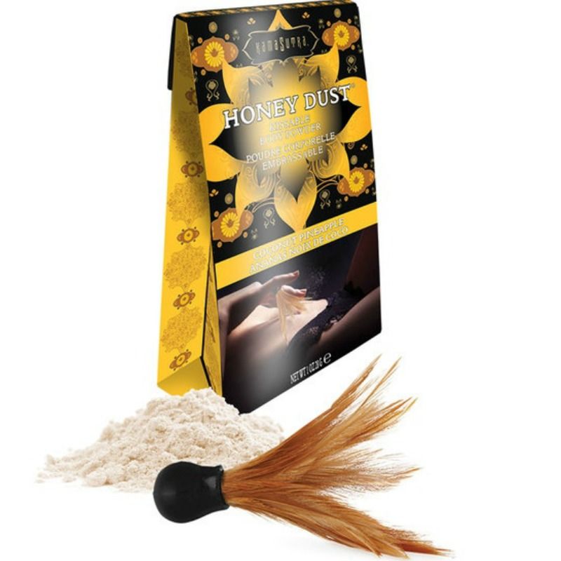 KAMASUTRA - KÜSSBARE KOKOSNUSS- UND ANANASPULVER 28 GR