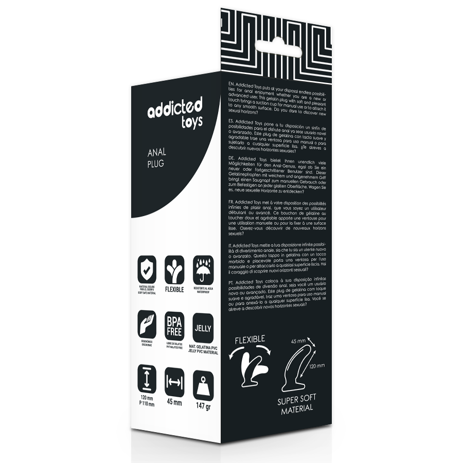 ADDICTED TOYS - SPOT DI TAPPO ANALE 12 CM