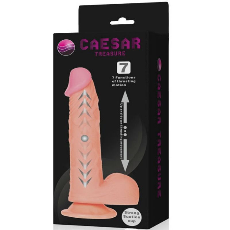 BAILE - CAESAR TREASURE DILDO REALISTICO FUNZIONE SU E GIÙ
