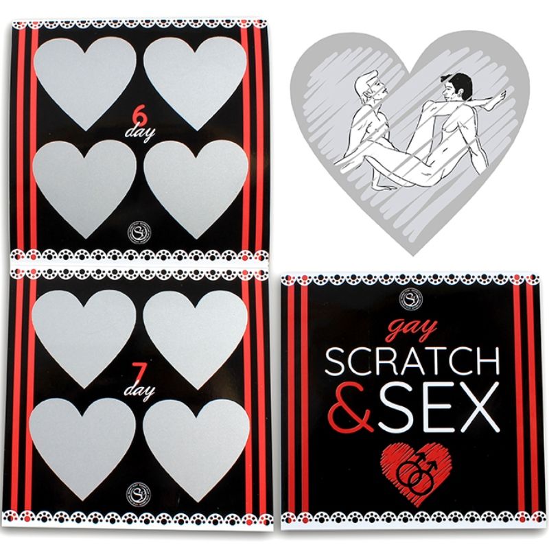 SECRETPLAY – SCRATCH- UND SEX-SPIEL FÜR SCHWULE PAARE (ES/EN/FR/PT/DE)