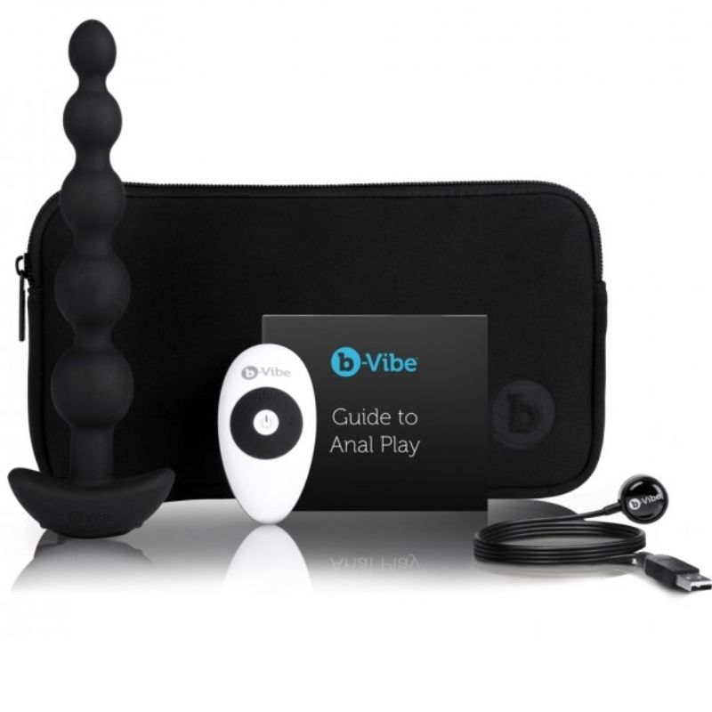 B-VIBE - FÜNF ANALPERLEN MIT FERNBEDIENUNG