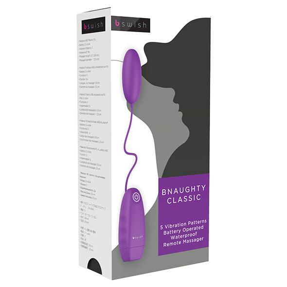 B SWISH - BNAUGHTY CLASSICO VIBRANTE BULLET VIOLA