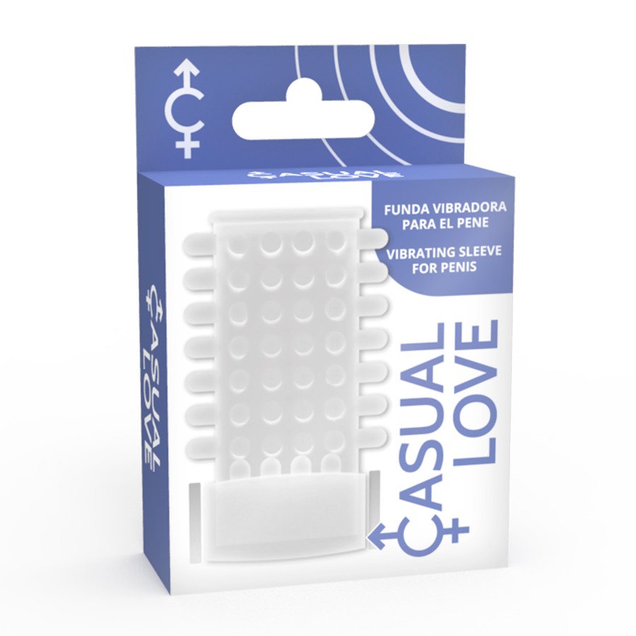 CASUAL LOVE - ANELLO VIBRANTE MANICA TRASPARENTE