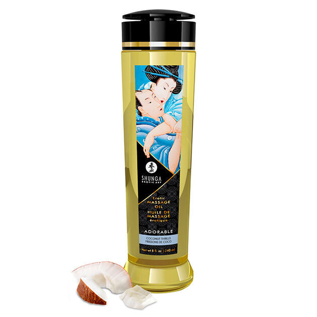 SHUNGA - ADORABILE OLIO PER MASSAGGIO EROTICO 240 ML