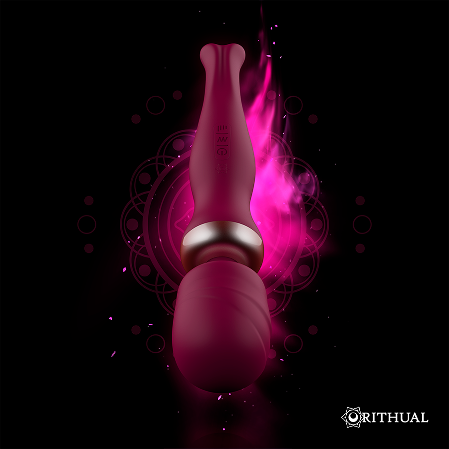 RITHUAL - LEISTUNGSSTARKER WIEDERAUFLADBARER AKASHA WAND 2.0 ORCHIDEE