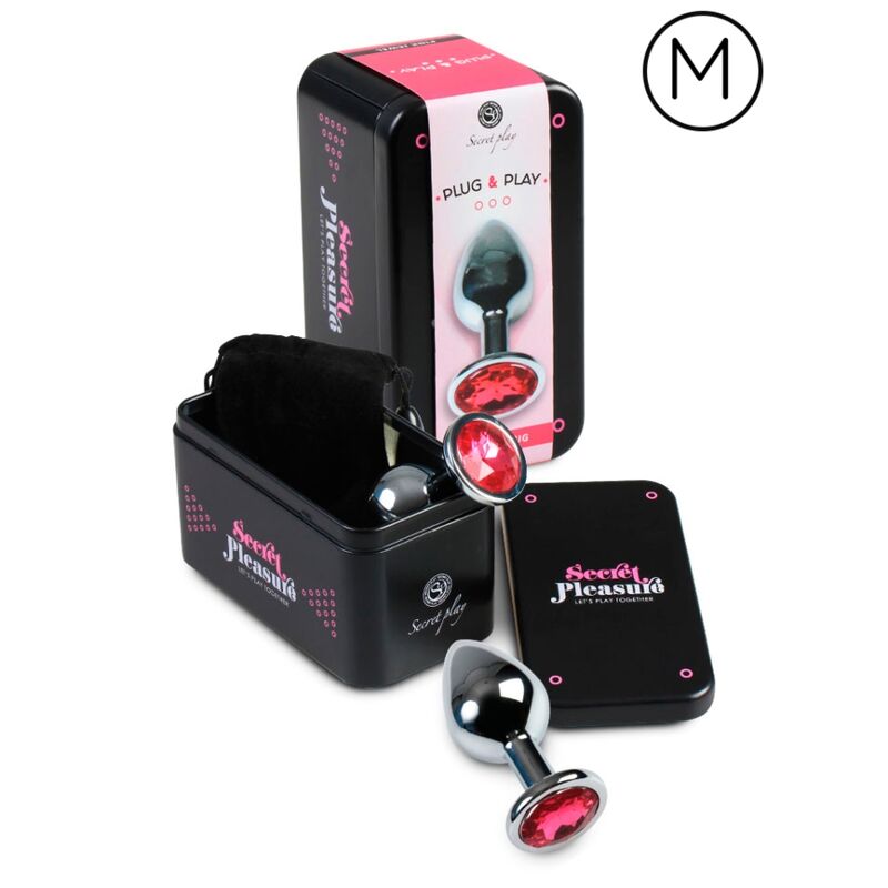 SECRETPLAY - ANALSTECKER PINK 8 CM