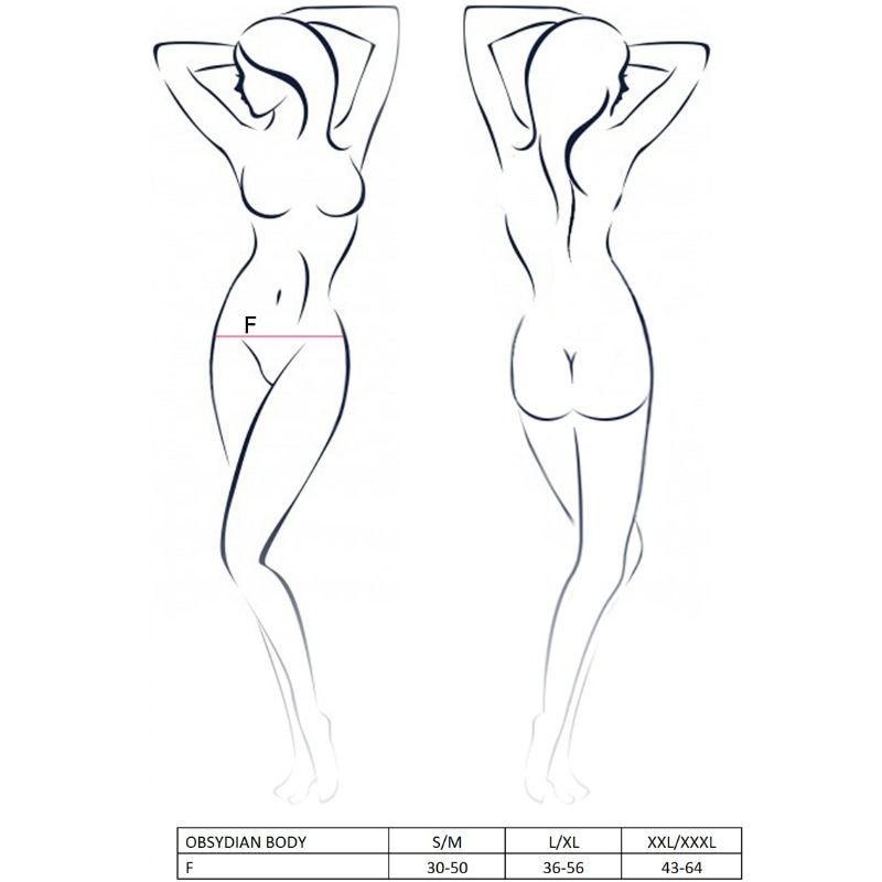 PASSION - FRAU OBSYDIAN BODY XXL/XXXL