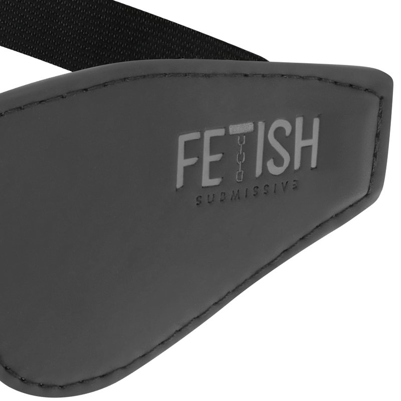 FETISCH DEVOT - VEGANE LEDERMASKE MIT NOPREN-FUTTER