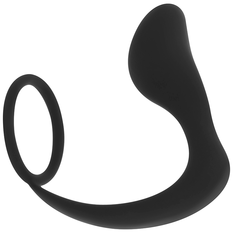 OHMAMA - SILIKON-ANALSTÖPSEL MIT RING 10,5 CM