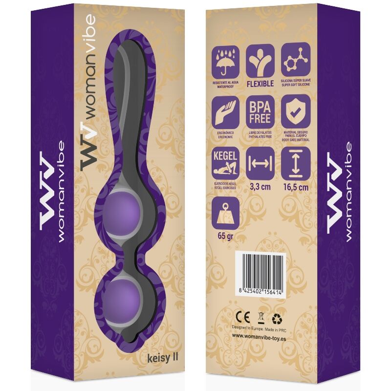 WOMANVIBE - SFERE IN SILICONE KEISY II