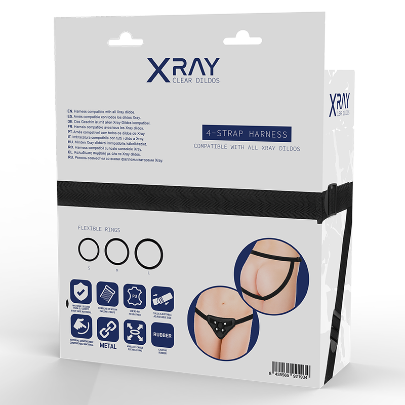 X RAY - GESCHIRR MIT SILIKONRINGEN