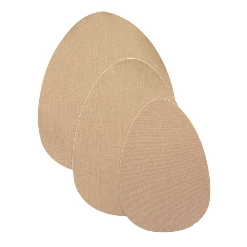 BYE-BRA - AUMENTA IL SENO + 3 PAIA DI REGGISENI SATINATI BEIGE COPPA A/C