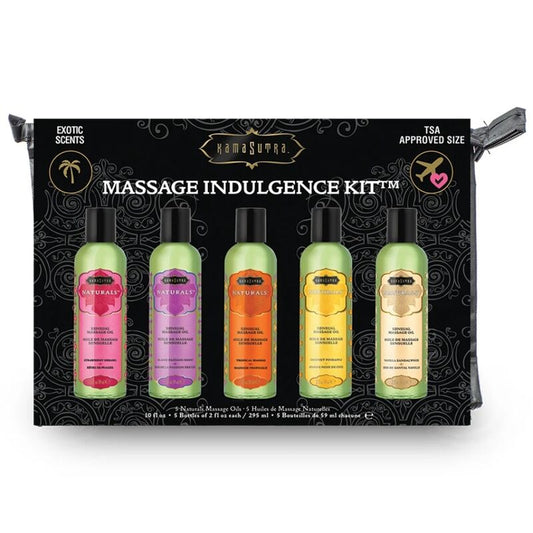 KAMASUTRA - INDULGENCE MASSAGEÖL-SET