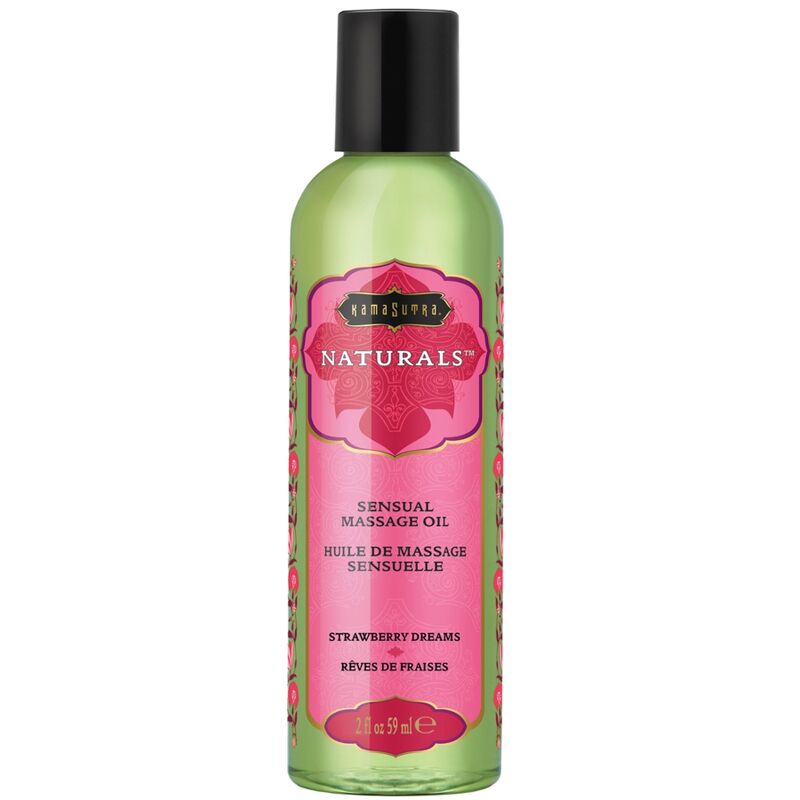 KAMASUTRA - NATÜRLICHES MASSAGEÖL STRAWBERRY DREAMS 59 ML