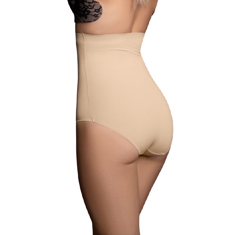 BYE-BRA - GIRDLE SEAMLESS ESTILO PANTIES BLACK SIZE S