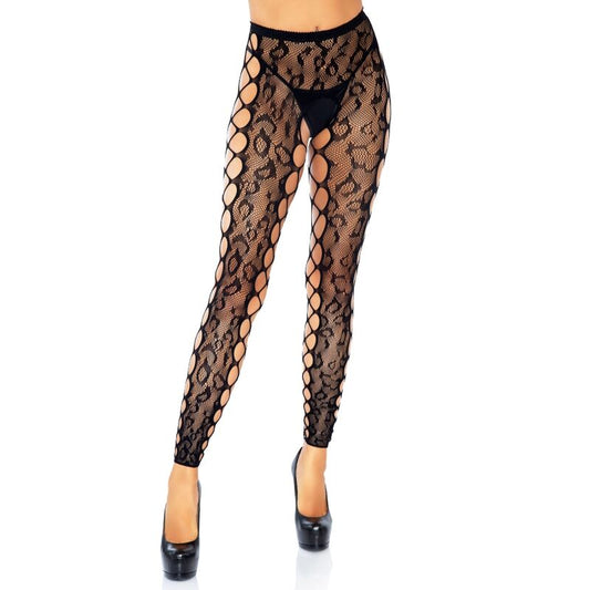 LEG AVENUE - COLLANT SENZA PIEDE SENZA CROPPED TAGLIA UNICA