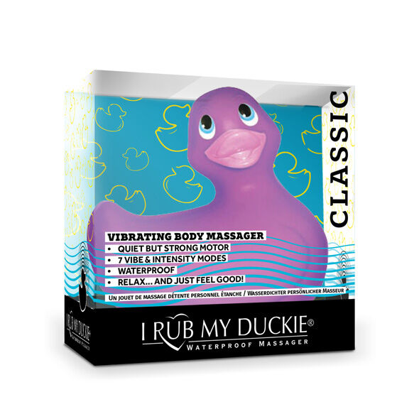 BIG TEASE TOYS - I RUB MY DUCKIE CLASSIC VIBRATING DUCK PURPLE