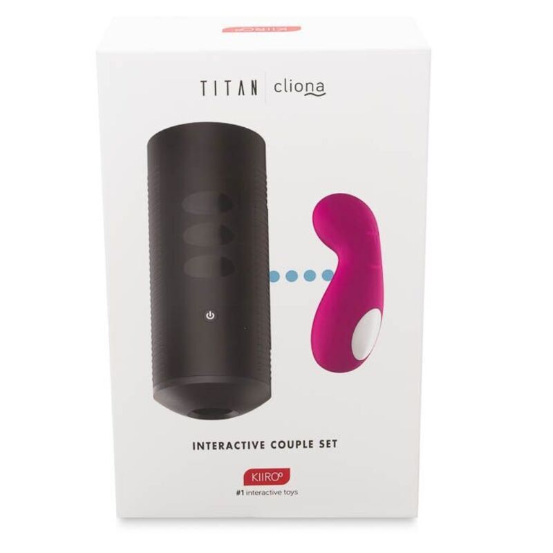 KIIROO - TITAN E CLIONA LILAC COPPIE SET