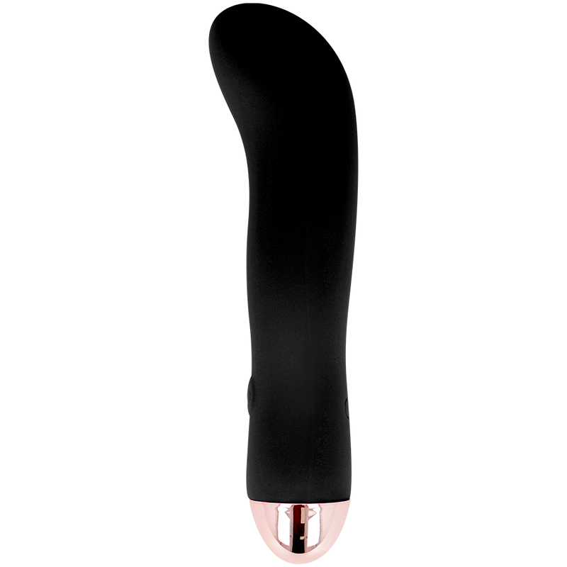 DOLCE VITA - WIEDERAUFLADBARER VIBRATOR ZWEI SCHWARZE 7 GESCHWINDIGKEITEN