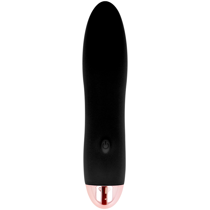 DOLCE VITA - WIEDERAUFLADBARER VIBRATOR VIER SCHWARZ 7 GESCHWINDIGKEITEN