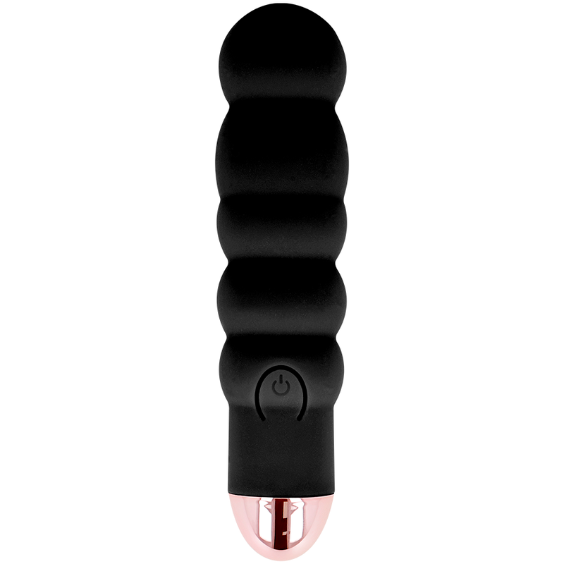 DOLCE VITA - WIEDERAUFLADBARER VIBRATOR SIX BLACK 7 GESCHWINDIGKEITEN