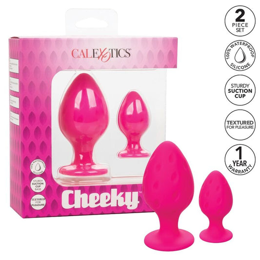 CALEXOTICS - CHEEK BUTTPLUG ROSA