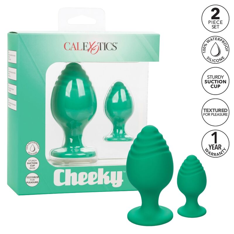 CALEXOTICS - CHEEKY BUTTPLUG VERDE