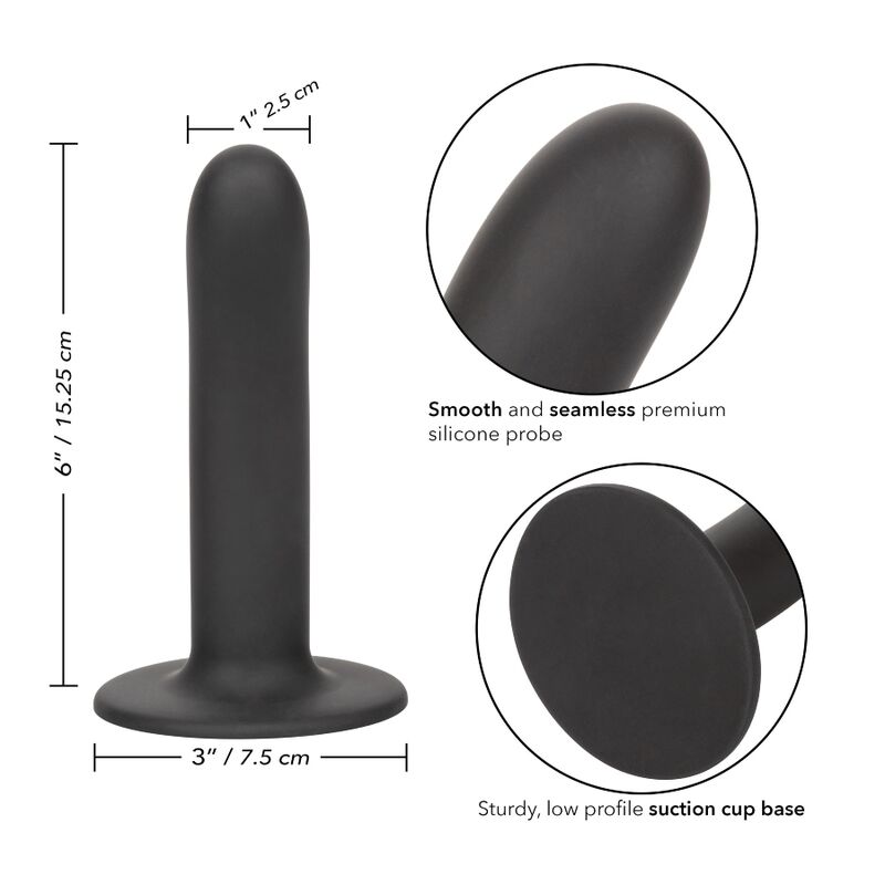 CALEXOTICS - BOUNDLESS DILDO 15,25 CM IMBRACATURA COMPATIBILE LISCIO