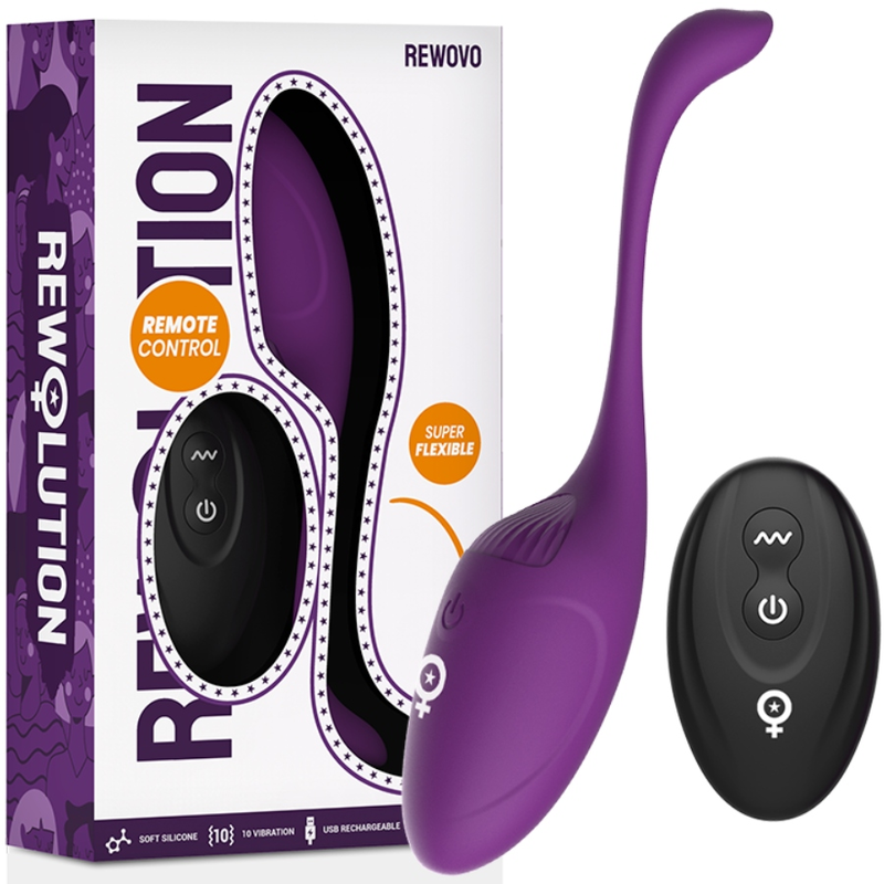 REWOLUTION - REWOVO EIERVIBRATOR MIT FERNBEDIENUNG