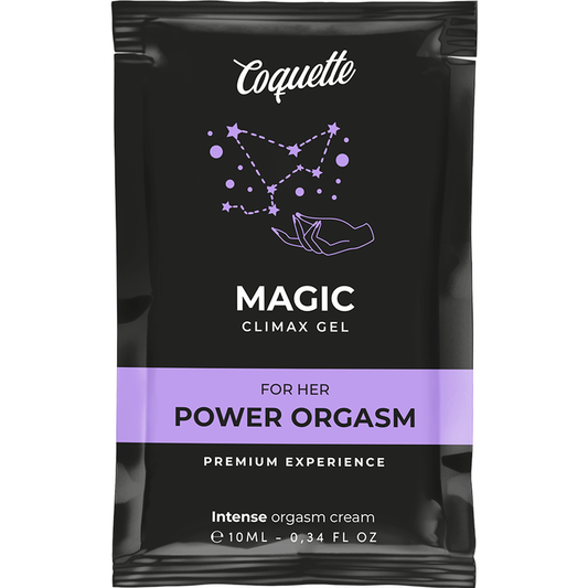 COQUETTE CHIC DESIRE - POCKET MAGIC CLIMAX GEL PER LEI GEL MIGLIORATORE DELL'ORGASMO 10 ML