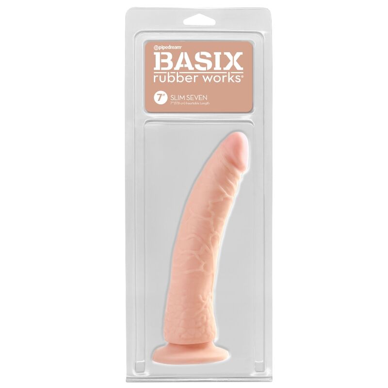 BASIX - JELLY PENIS SLIM 19 CM NATUR