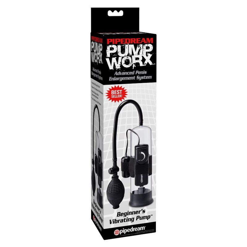 PUMP WORX - BEGINNERS VIBRATING SUCTION-CUP PUMP