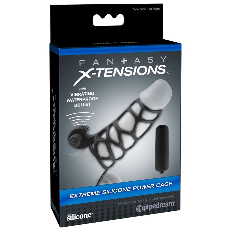 FANTASY X-TENSIONS - GABBIA IN SILICONE EXTREME POWER