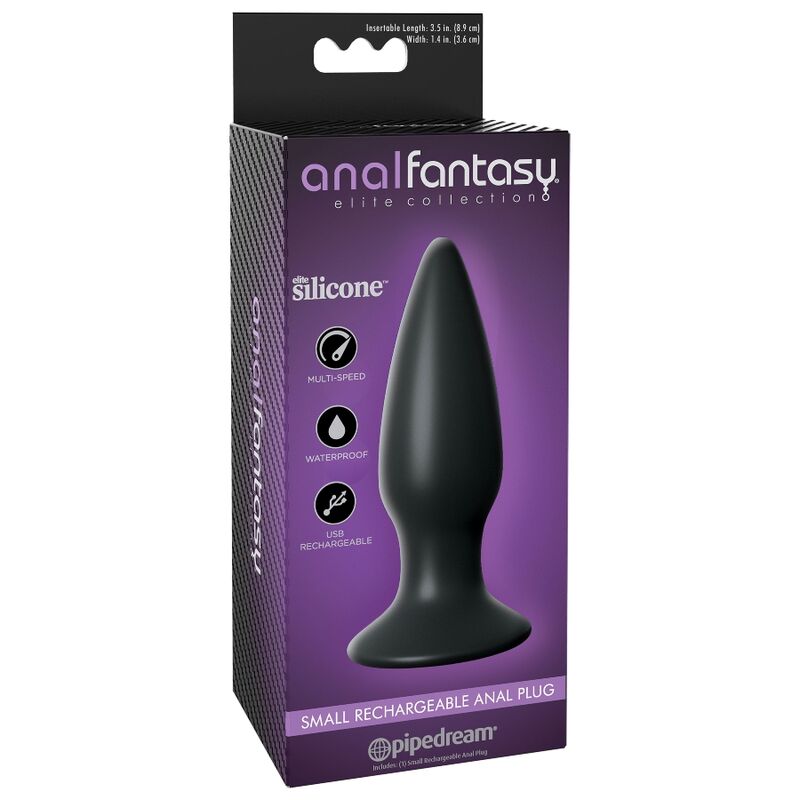 ANAL FANTASY ELITE COLLECTION - SMALL RECHARGEABLE ANAL PLUG