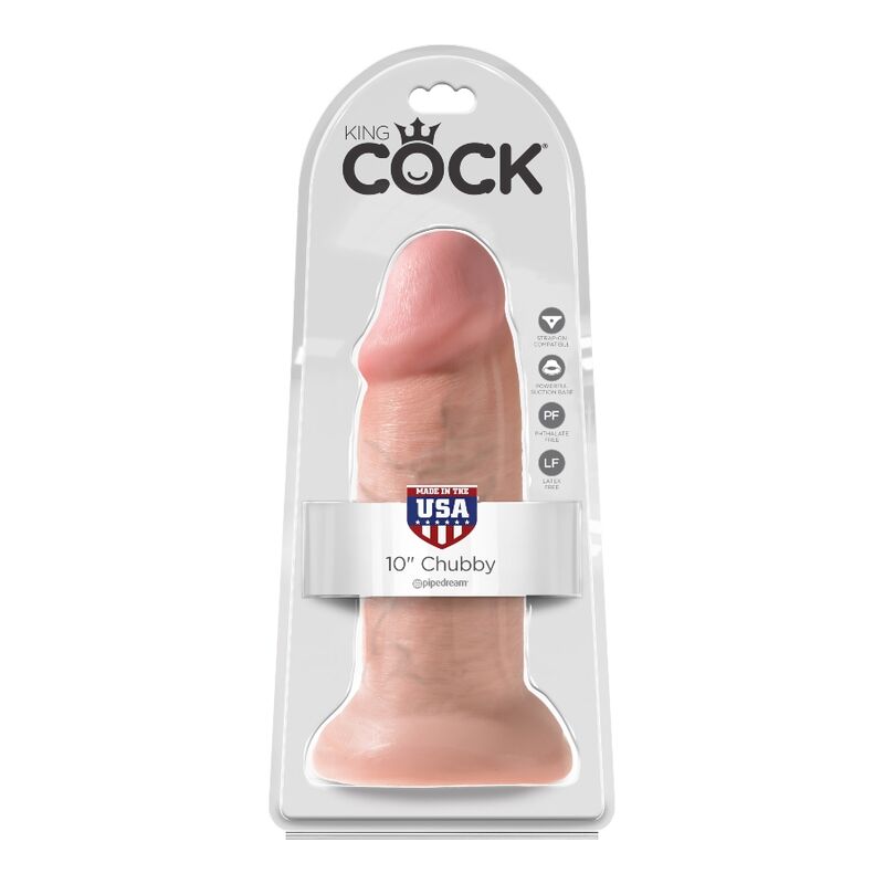 KING COCK - DILDO REALISTICO CHUBBY 25,4 CM