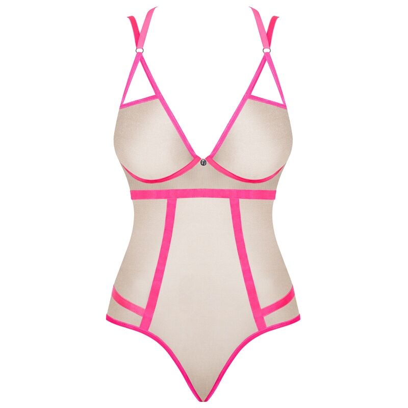 OBSESSIVE - NUDELIA TEDDY - PINK S/M