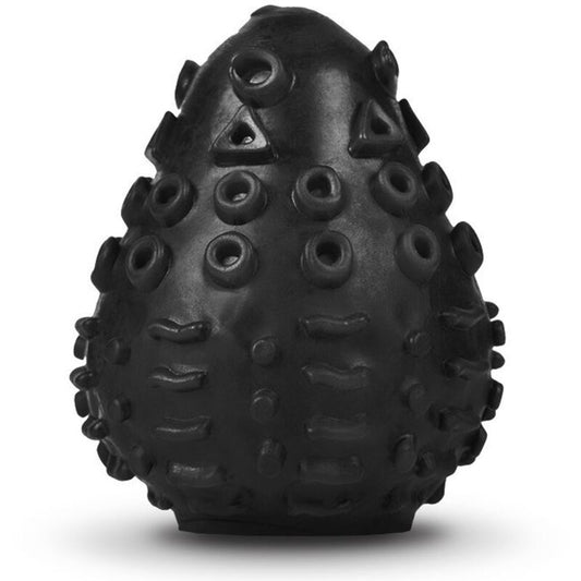 G-VIBE - MASTURBATORE RIUTILIZZABILE TEXTURED EGG NERO