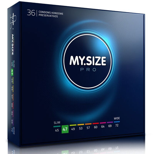 MY SIZE - PRO CONDOMS 47 MM 36 UNITÀ