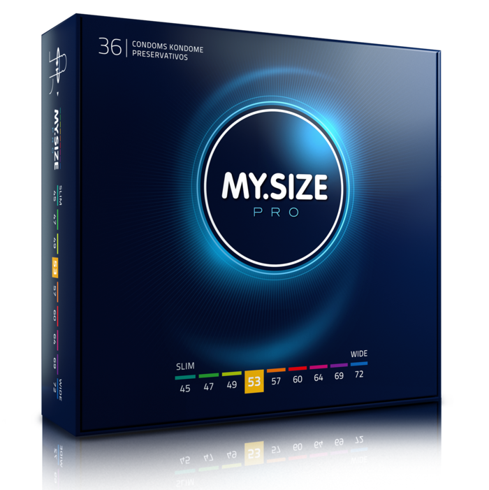 MY SIZE - PRO CONDOMS 53 MM 36 UNITÀ