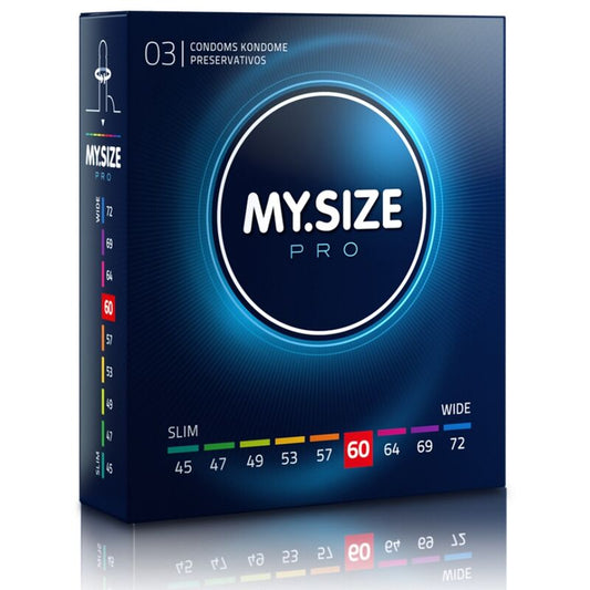 MY SIZE - PRO CONDOMS 60 MM 3 UNITÀ