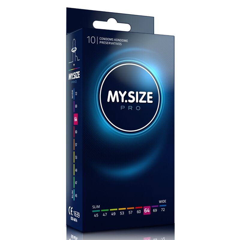 MY SIZE - PRO CONDOMS 64 MM 10 UNITÀ
