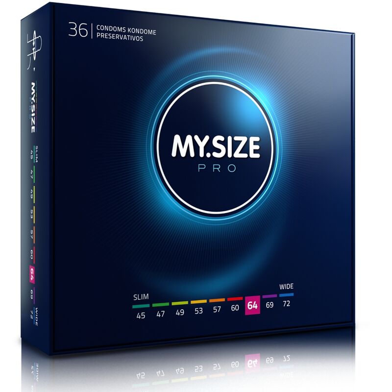 MY SIZE - PRO CONDOMS 64 MM 36 UNITÀ
