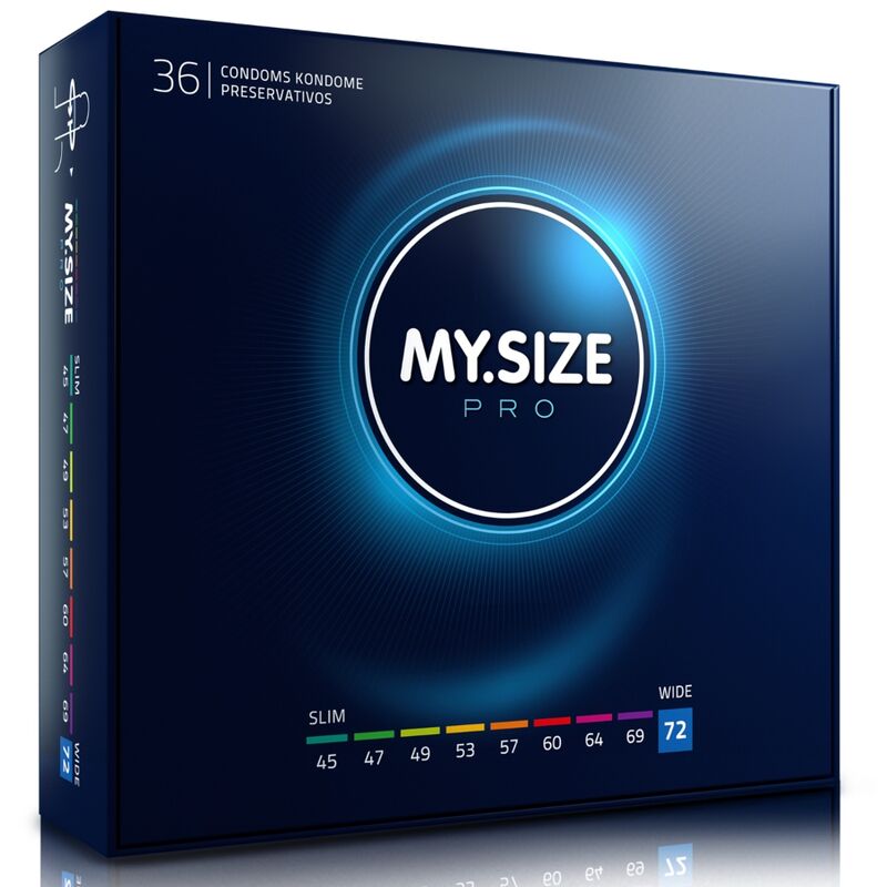 MY SIZE - PRO CONDOMS 72 MM 36 UNITÀ