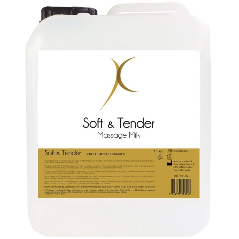 MORBIDO E TENERO - LATTE DA MASSAGGIO 5000 ML